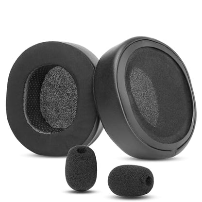 Arctis 7 Earpads Replacement for SteelSeries Arctis 9,7,5,3,1,Arctis Pro Wireless Gaming Headsets Ear Cushions with Cooling Gel Layer and Memory Foam