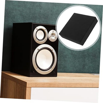 Generic Subwoofer Isolation Pad Soundproofing Speaker Pad for Noise Reduction Durable Antislip Design for Studio Monitors and Home Theaters
