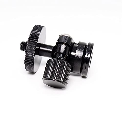 koolehaoda 3/8 Mini Ball Head for Camera Tripod Monopod (3/8 Ball Head) - size: 3/8-ballhead