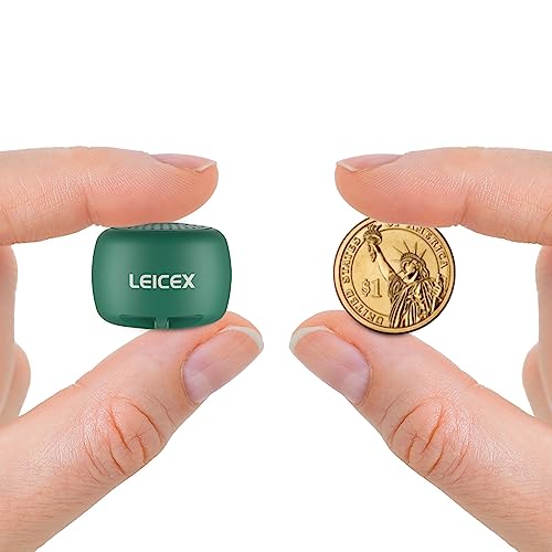 LEICEX Portable Bluetooth Speakers, Mini Cute Small Pillow Wireless Speakers with Bluetooth 5.0 Perfect for Travel Outdoor Sound (Green) - color: Tiny-Green