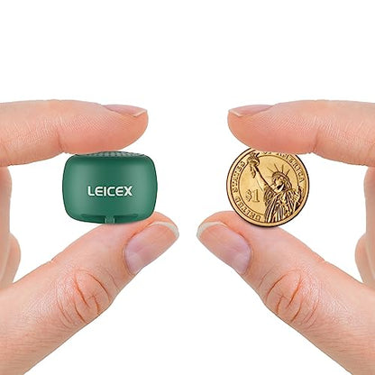 LEICEX Portable Bluetooth Speakers, Mini Cute Small Pillow Wireless Speakers with Bluetooth 5.0 Perfect for Travel Outdoor Sound (Green) - color: Tiny-Green