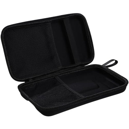 Alasum Wireless Microphone Carrying Case with Dual Slots, Hard Shell