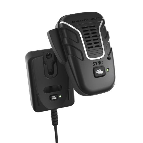 Uniden BC906W Wireless CB Microphone and Speaker in a single unit, Up to 100 Yard Range, Smart Power Save, Active Noise-Canceling Technology, Clear Quality Sound,Black