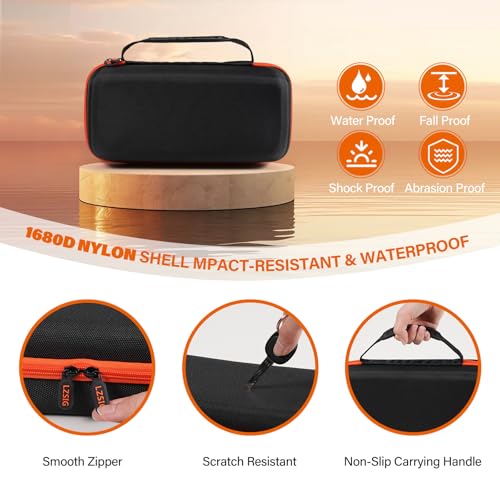Wireless Microphone Case Compatible with JBL Wireless Two Microphone System & Dual Partybox Mics, Handheld Dual Mic Travel Bag for Singing & Karaoke | Waterproof & Dirt Resistant - Black (BOX ONLY) - color: Upgrade-Black
