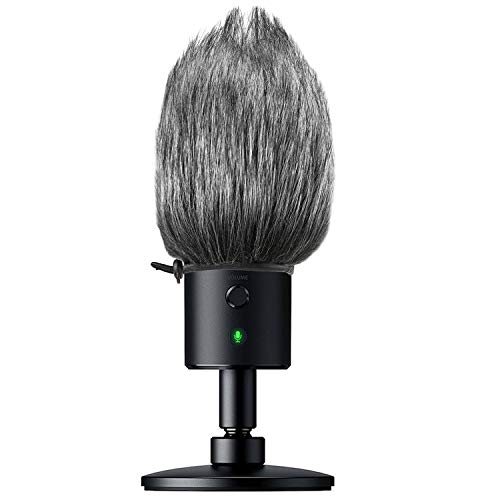 Razer Seiren X Furry Windscreen Muff, Mic Pop Filter/Wind Cover Shield for Razer Seiren X Microphone by YOUSHARES