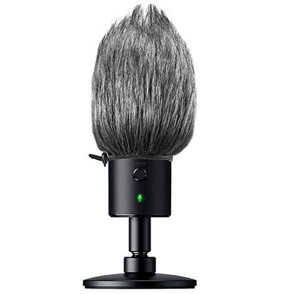 Razer Seiren X Furry Windscreen Muff, Mic Pop Filter/Wind Cover Shield for Razer Seiren X Microphone by YOUSHARES