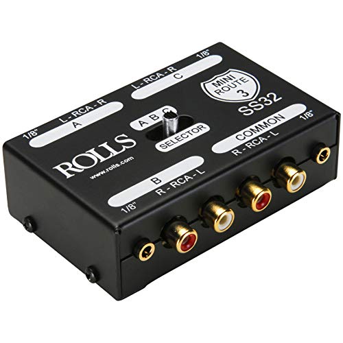 rolls SS32 3-Way Stereo Switch
