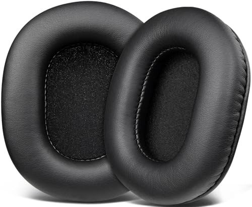 SOULWIT Earpads Replacement for Turtle Beach Recon 100/200/200 Gen2/Spark Gaming Headphones, Ear Pads Cushions with Softer Protein Leather, High-Density Foam - Recon 200 PL Black