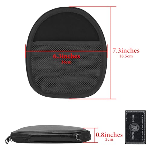 Geekria Shield Case for LG Tone Infinim Tone+ Tone Pro Headsets, Black