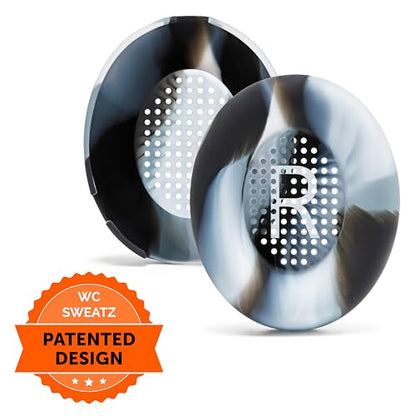 WC SweatZ QC Ultra - Patented Covers for Bose QuietComfort Ultra Gen 1 & 2 | Made by Wicked Cushions | Made with Premium Silicone, Sweatproof & Washable | Marble - color: Marble