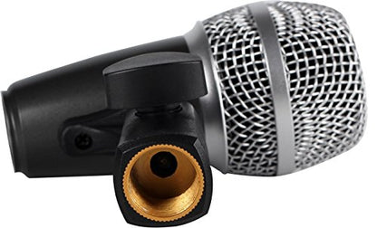 HEIMU Wired Microphone Kit for Drum and Other Musical Instruments (Small Drum Mic)