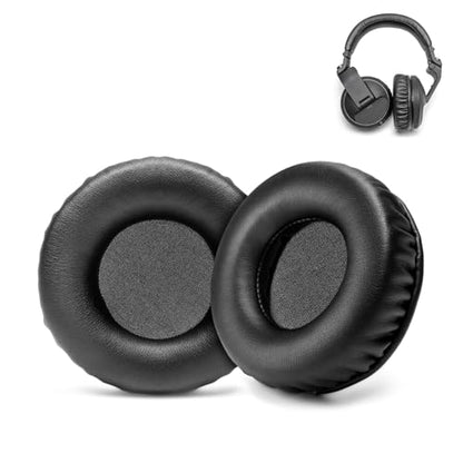 HDJ X5 X7 X10 Replacement Ear Pads Compatible with Pioneer HDJ-X7 HDJ-X5 HDJ-X10 DJ Headphones Premium Protein Leather Memory Foam Ear Cushions