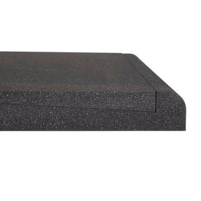 Gator Frameworks Pair of (2) Acoustic Foam Isolation Pads for Studio Monitors, Fits 6.5" Speakers (GFW-ISOPAD-MD) - size: Medium