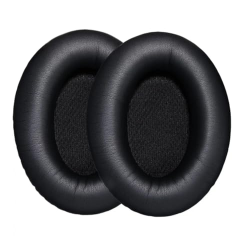 Oval-Shaped Universal Ear Cushions Fit for Most Headphone Models: Sennheiser,AKG,HifiMan,ATH,Philips,Fostex,Sony,Beats by Dr. Dre and More (90x70mm) - size: 90x70mm