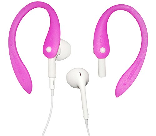 Flex - Compatible with Your Apple iPhone Wired EarPods | Attaches to Your Wired EarPods for iPhone Models | (Pink) - color: Pink