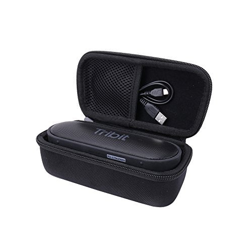 Aenllosi Hard Case Replacement for Tribit XSound Go Portable Bluetooth Speaker | EVA case construction, Water-resistant design, Dust-resistant design, Soft interior lining, Case only - color: Black