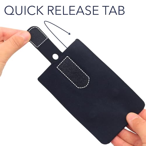 URSA Live Pouch: Premium Belt & Instrument Strap Pouch for Wireless Transmitters & Receivers. Quick and secure removal and attachment. Compatible with Line 6, Sennheiser, Shure & More - color: Large