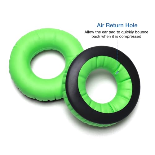 Ear Pads Headband Kit for Sennheiser HD25, HD250BT, HMD25, Green - color: Green