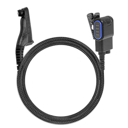 N-ear Choice™ PTT/Mic Tier 3 - Compact Radio PTT - Compatible with APX Next, APX1000, APX3000 to APX8000, APX900, Next, SRX2200, XPR6300, XPR6350, XPR6000 Series, XPR7000 Series Radios