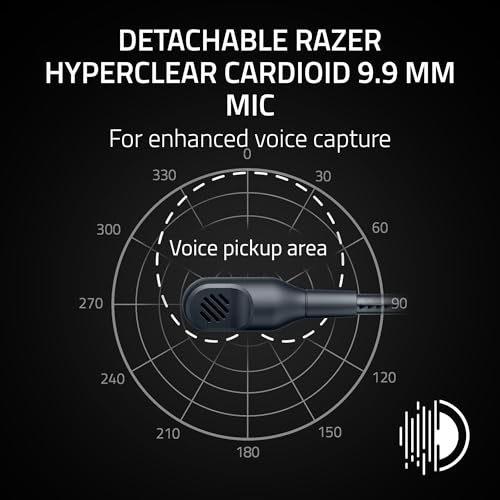 Razer BlackShark V3 X HyperSpeed Wireless PS5 Gaming Headset, Black | 50mm Drivers, Cardioid Mic, 2.4 GHz, Bluetooth, Works with PC, Mac, Nintendo Switch, Smartphone, 70 Hr Battery - color: Black, style: PS5