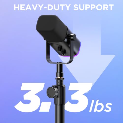 InnoGear 2 Set Desktop Microphone Stand Mic Stand Desk Mount for Fifine