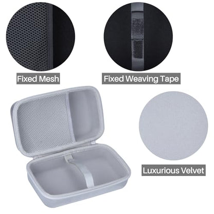 Lebakort Storage Case Compatible with Bose SoundLink Home Speaker (Light Silver Case)