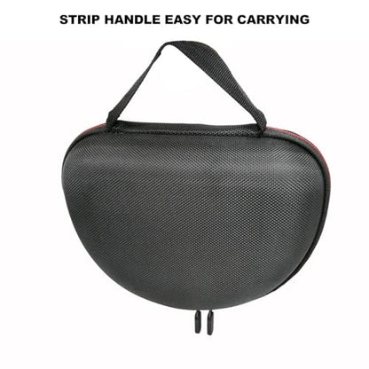 7.9 x 6.7 x 3.1in EVA Oxford Cloth Hard Headphone Carrying Case Waterproof Shockproof Bag for Over-Ear Headsets Travel Pouch