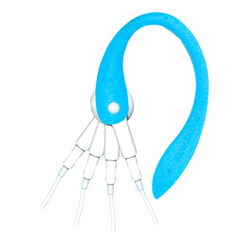 Flex - Compatible with Your Apple iPhone Wired EarPods | Attaches to Your Wired EarPods for iPhone Models | (Blue) - color: Blue