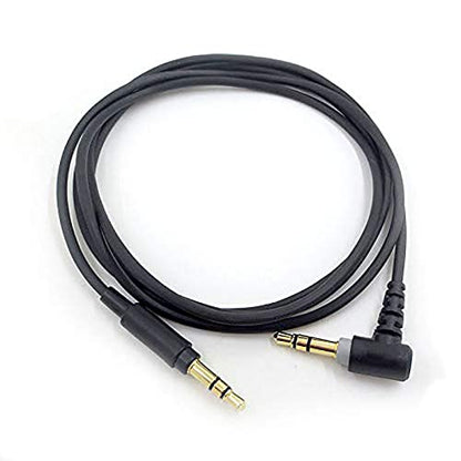 Replacement WH-1000XM5 WH-1000xm3 Headphones Audio Cable Aux Cord Compatible with Sony MDR-10R / MDR-100ABN / MDR-1A / MDR-XB950B1 / MDR-1000X / MDR-1ADAC/WH-1000XM4 Headphones - Black - color: Black 1
