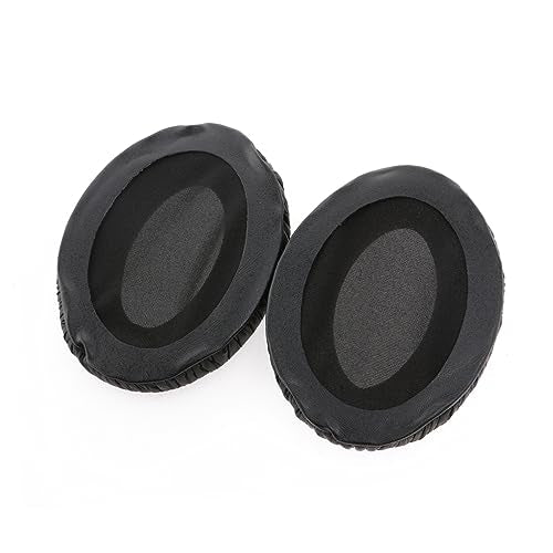 POPETPOP High-Performance Replacement Ear Pads Comfortable Ear Cushions Black Earpads for Headphones Noise-Isolating Design Sturdy Foam Material