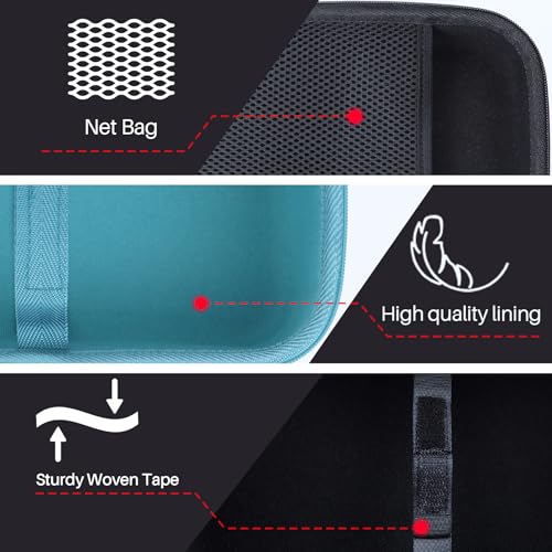 Lebakort Hard Case Compatible with Bose SoundLink Max Portable Speaker, Stone Blue Case - color: Stone Blue Case