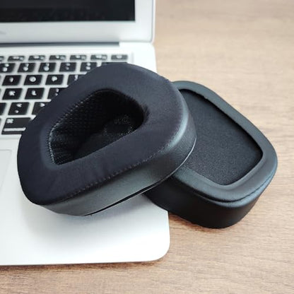 Void USB Earpads Replacement Cushion Compatible with Corsair Void/Void v2/Void Pro/Void Elite/Surround Wired & Wireless RGB USB Gaming Headsets Ear Pads with Cooling Gel