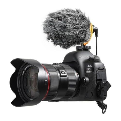GODOX VD-Mic 8cm Compact Directional Shotgun Microphone (Black) | Extended Frequency Response, And Durable, Sound Pick-up, Complete Accessories, Universal Compatibility, High, Sensitivity