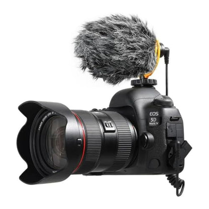 GODOX VD-Mic 8cm Compact Directional Shotgun Microphone (Black) | Extended Frequency Response, And Durable, Sound Pick-up, Complete Accessories, Universal Compatibility, High, Sensitivity