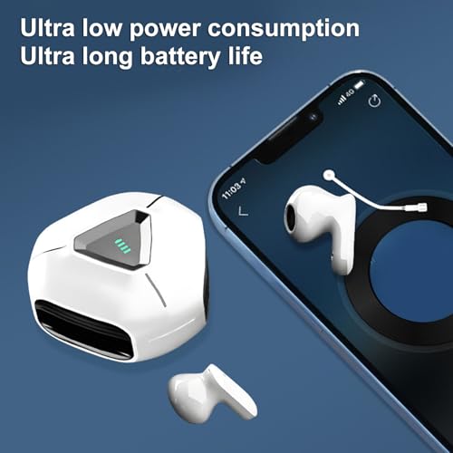 Noise Cancelling Wireless Gaming Earbuds, Bluetooth 5.2, Low Latency Technology, with All Bluetooth Enabled Devices forAndroid, foriOS