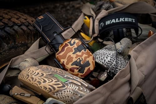 Walker's Razor Slim Electronic Muff - color: Duck Camo, size: One Size (4-Pack)