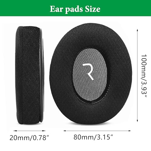 BT BH010 Headphone Earpads Replacement Compatible with Boltune BT-BH010 Headphone Ear Cushions with Breathable Fabric and Memory Foam