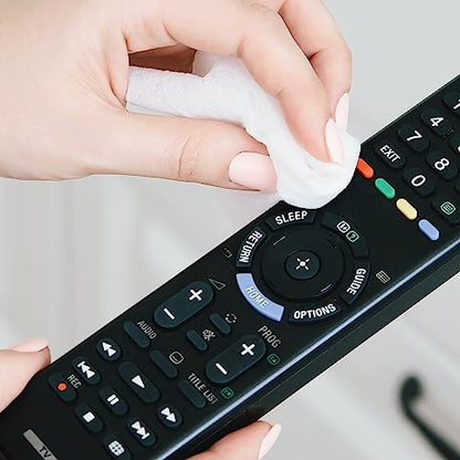 Wipex Alcohol Wipes for Electronics - Lint Free Tech Wipes with 70% Isopropyl Alcohol - Equipment Cleaning for Computers, iPhones and Household Items, 80 Count (Pack of 12) - size: 80 Count (Pack of 12)