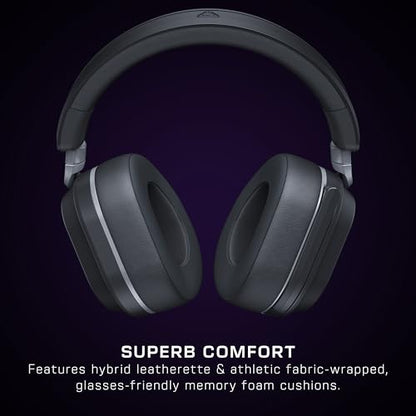 Turtle Beach Stealth 700 Wireless Multiplatform Gaming Headset for PC & PS5 | PlayStation, PS4, Mobile, Bluetooth, 24-Bit Audio, 60mm Dual Drivers, 80-Hr Battery, Noise-Cancelling Flip-to-Mute Mic, Black