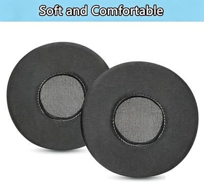 Ice Silk Earpads for Poly Voyager 4310 UC/4320 UC/Focus UC/Voyager Focus 2 | Cooling Gel Ear Pads Cushions Replacement Soft Memory Noise Isolation Foam, Black (70MM)