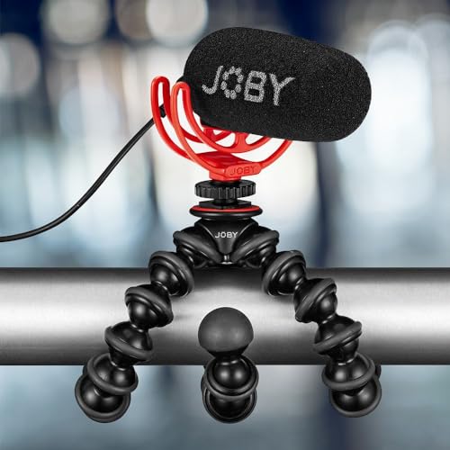 JOBY Wavo On-Camera Vlogging Compact Microphone Super Cardioid Pattern with Rycote Duo-Lyre for Smartphone, CSC, Mirrorless, Vlogging, Youtuber, Podcast, IRL, Content Creators | Supplied with both a cable for mobile phones (TRRS) and cameras (TRS) this, I