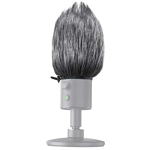 Razer Seiren X Furry Windscreen Muff, Mic Pop Filter/Wind Cover Shield for Razer Seiren X Microphone by YOUSHARES