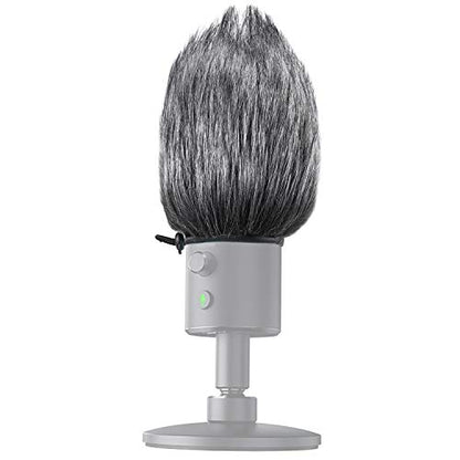 Razer Seiren X Furry Windscreen Muff, Mic Pop Filter/Wind Cover Shield for Razer Seiren X Microphone by YOUSHARES