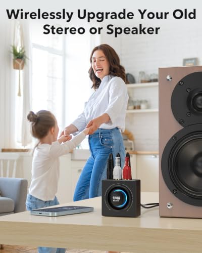 1Mii B06T3 Bluetooth 6.0 Receiver for Home Stereo, Wireless Audio Adapter - color: B06T3 (Standard)