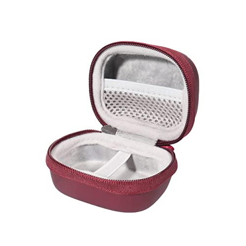 Earbuds Case for Skullcandy Sesh, Sesh ANC, Sesh Evo True Wireless in-Ear Earbuds (Red) - color: Red