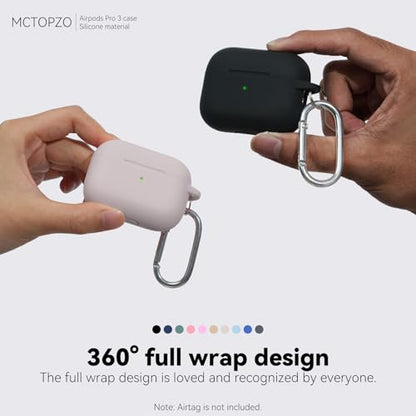for AirPods Pro 3 Case 2025,Come with Cleaner Kit,Milk Tea | Silicone Protective Cover for Airpod Pro 3rd Generation Case with Keychain,for Women Men,One-Piece Design,Shockproof - color: B-Milk Tea