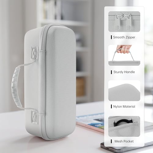 Hard Travel Case Compatible with Turtlebox Ranger Outdoor Portable Bluetooth 5.4 Speaker(Only Case) - color: silver