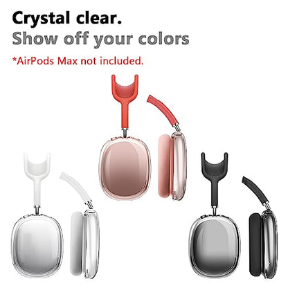 Ainiv Protective Case Compatible with Airpods Max, 2 Pack, Clear Pink - color: Clear Pink