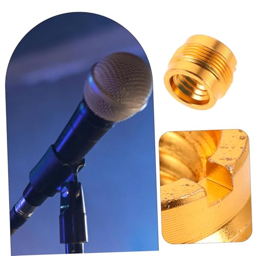 ibasenice 8pcs Microphone Clip Converter Set to Male Thread Adapter Shock Mount Holder for Secure Microphone Stand Setup Dampening Design Easy Installation