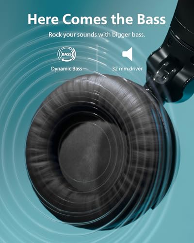 PHILIPS H3209 Wireless Headphones,On-Ear Bluetooth Headphones, Dynamic Bass, Sound Signature,Clear Call,25H Battery Life,Fast Charging,Soft Ear Cups,Bluetooth 5.3,Compact Design,Light,Dark Black - color: Dark Black